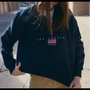 Brandy Melville Los Angeles 1984 Quarter Zip